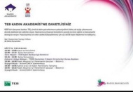 TEB kadın akademisi Gaziantep'tekadın girişimcilerle buluşacak