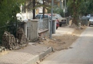 TEDAŞ’ın müteahhiti yolu böyle bırakıp gitti