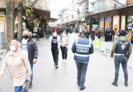 Tedbirleri ihlal eden 565 kişiye para cezası, 100 kişiye ikaz