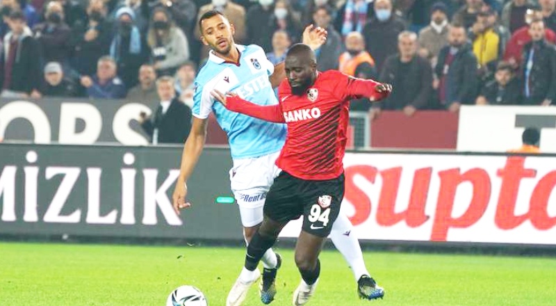 Tek beraberlik Gaziantep FK, Trabzonspor maçında yaşandı