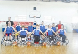 Tekerlekli Sandalye Basketbol Takımı yeni sezon hazırlıklarını sürdürüyor