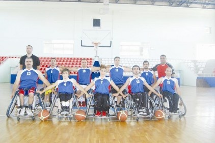 Tekerlekli Sandalye Basketbol Takımı yeni sezon hazırlıklarını sürdürüyor