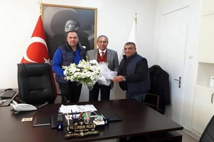 Tekerlekli Sandalye Basketbol takımından Tolay ve Çelebi&#8217;ye ziyaret 