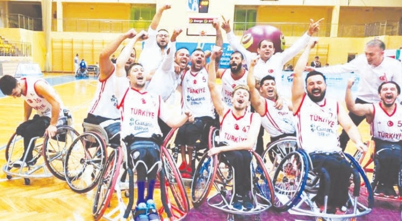 Tekerlekli sandalye milli takımı Kanada'yı yendi