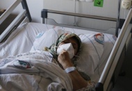 Tekirdağ'da tedavi altına alınan depremzede kadın: "Depremde 9 yakınımızı kaybettik"