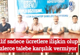 Teklif sadece ücretlere ilişkin olup yüzlerce talebe karşılık vermiyor