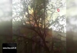 Tekstil atölyesinde çıkan yangın korkuttu