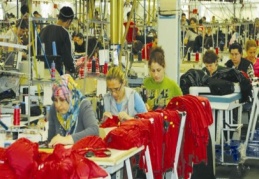 Tekstilde kadın evlenene kadar var