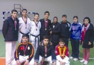 Tekvando da Şahinbey Belediye Gençlik Spor rüzgarı esti