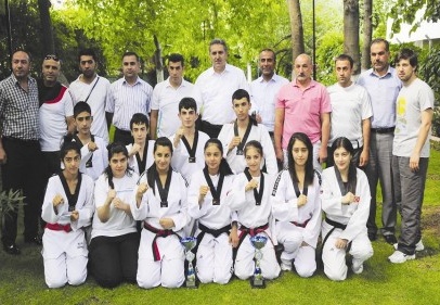 Tekvandocular Şahan’ı ziyaret etti