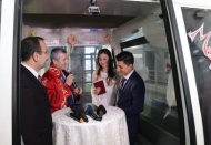 Teleferikte nikah kıydı