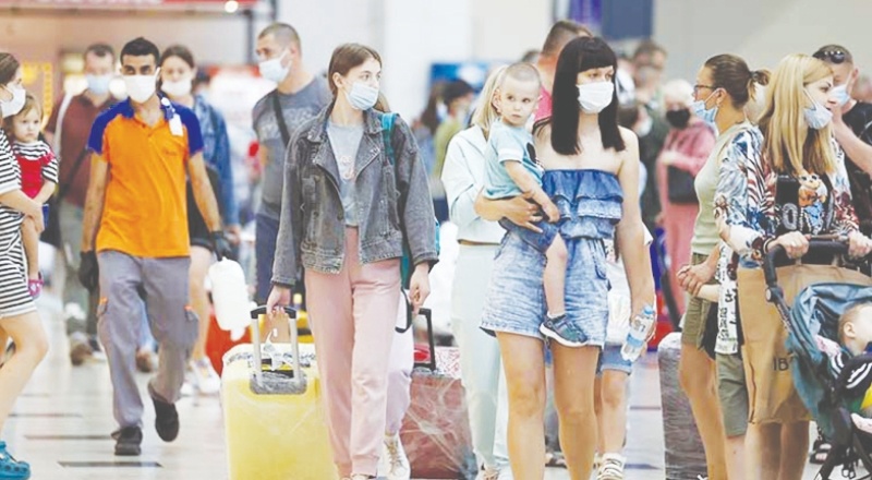 Temmuzda Türkiye'ye 4 milyon 36 bin turist geldi