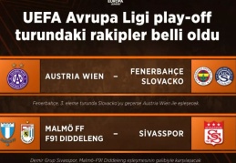 Temsilcilerimizin rakipleri belli oldu!