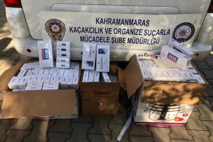 Tencere kutularından kaçak sigara çıktı 