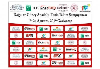 Tenis Doğu Ligi’nde sekizinci yıl heyecanı Gaziantep’te yaşanacak 