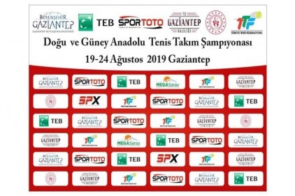 Tenis Doğu Ligi&#8217;nde sekizinci yıl heyecanı Gaziantep&#8217;te yaşanacak 