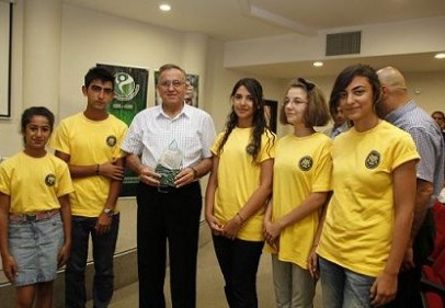 Tenis ve yüzme kursu sona erdi