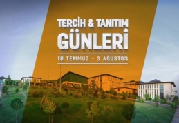 Tercih ve tanıtım günleri başlıyor