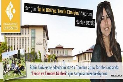 Tercih ve tanıtım günleri başlıyor
