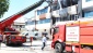 Terlik fabrikasında çıkan yangın kontrol altına alındı