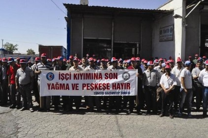 Termik santrallerin özelleştirilmesi protesto edildi