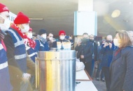 Terminal binasının çatısı için alınan önlemler sürüyor