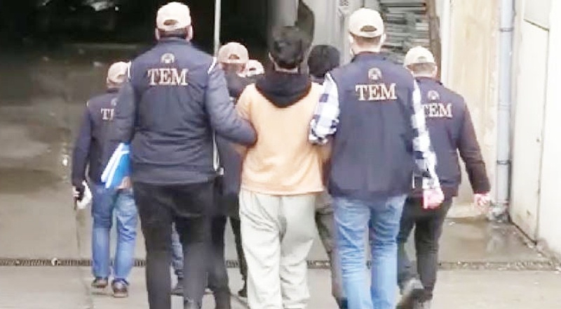 Terör operasyonunda 2 kişi tutuklandı
