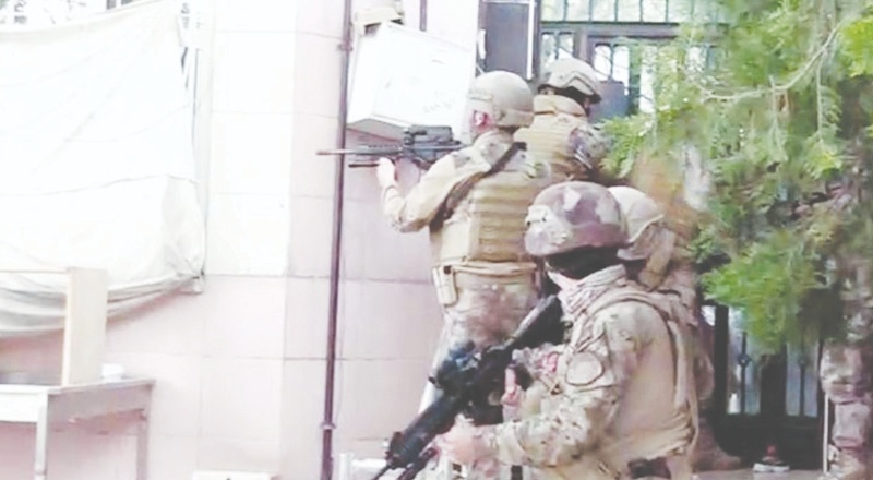 Terör operasyonunda 5 kişi gözaltında
