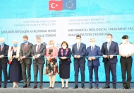 Tesis, yılda 100 bin ton atık işleyecek, 9 bin 300 ton sera gazı salınımını engelleyecek