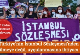 TGC Kadın Gazeteciler Komisyonu: Türkiye’nin İstanbul Sözleşmesi’nden çekilmeye değil, uygulanmasına ihtiyacı var