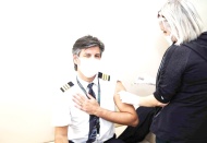 THY uçuş ekiplerine Covid-19 aşısı uygulanmaya başlandı