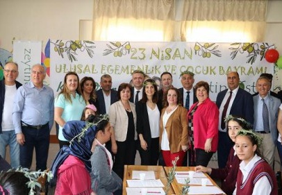Ticaret Borsası Ortaokulunda zeytinyağı etkinliği 