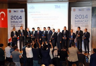 TİM ilk 1000’de yer alan 85 ihracatçı ödüllendirildi