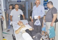 Tır’a çarpan motorsiklet sürücüsü yaralandı