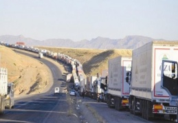 TIR'lar günlerdir Habur'da mahsur