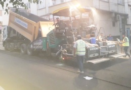 Titizler Caddesi, Yeşilırmak ve Düztepe Mahallelerinde asfaltlama yapılıyor