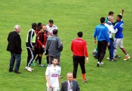 TKİ Tavşanlı Linyitspor maçının ardından olaylar çıktı