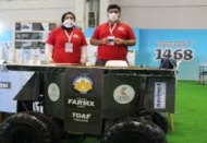TOAF takımı tarımsal otomasyon aracıyla Teknofest'te yer aldı