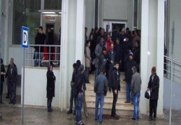 TOKİ kuyruğunda sabahladılar