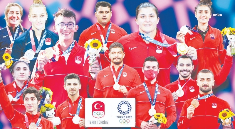 Tokyo Olimpiyatları, Türkiye'nin en çok madalya kazandığı olimpiyatlar oldu