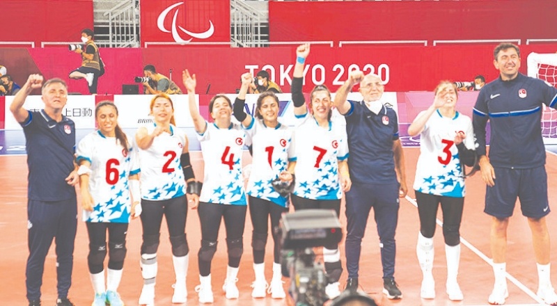 Tokyo Paralimpik Oyunları golbolde altın madalya Türkiye'nin!
