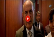 Topbaş istifasının ardından arkadaşlarıyla vedalaşmak için İBB’ye geldi