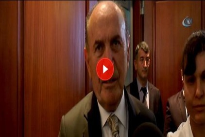 Topbaş istifasının ardından arkadaşlarıyla vedalaşmak için İBB&#8217;ye geldi