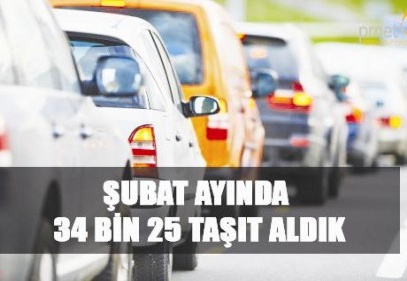Toplam taşıt sayısı 22 milyon 940 bin 636 oldu