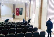 Toplu kullanım alanları dezenfekte ediliyor