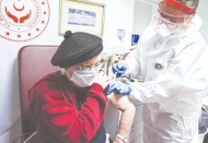 Toplumun yüzde 58'i iki doz aşı yaptırdı