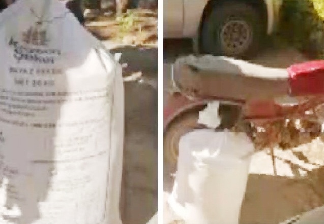 Toz şeker hırsızı önce kameraya sonra polise yakalandı