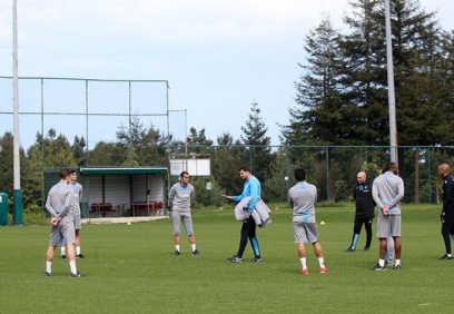 Trabzonspor da antrenmanlara başladı