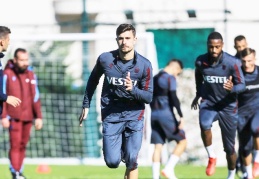 Trabzonspor, Gaziantep FK maçı hazırlıklarını sürdürdü