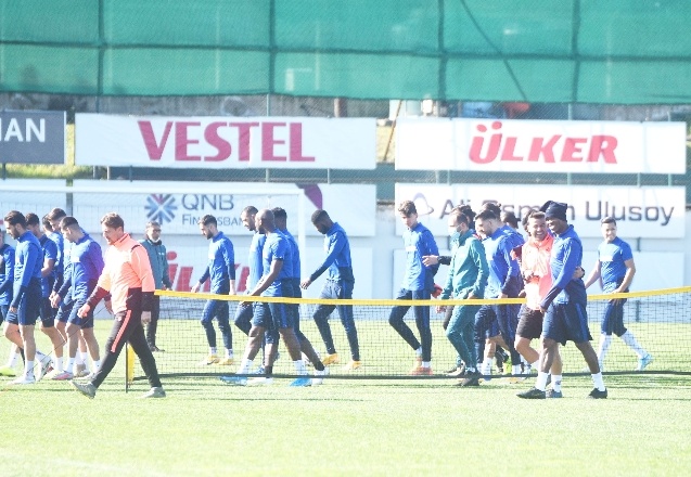 Trabzonspor, Gaziantep FK maçı hazırlıklarını tamamladı
